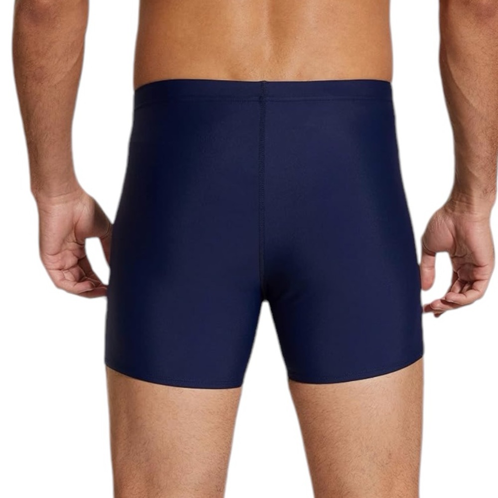DEVOROPA men’s navy blue swim jammer drawstring front swim shorts trunks XL NWT - Picture 6 of 8